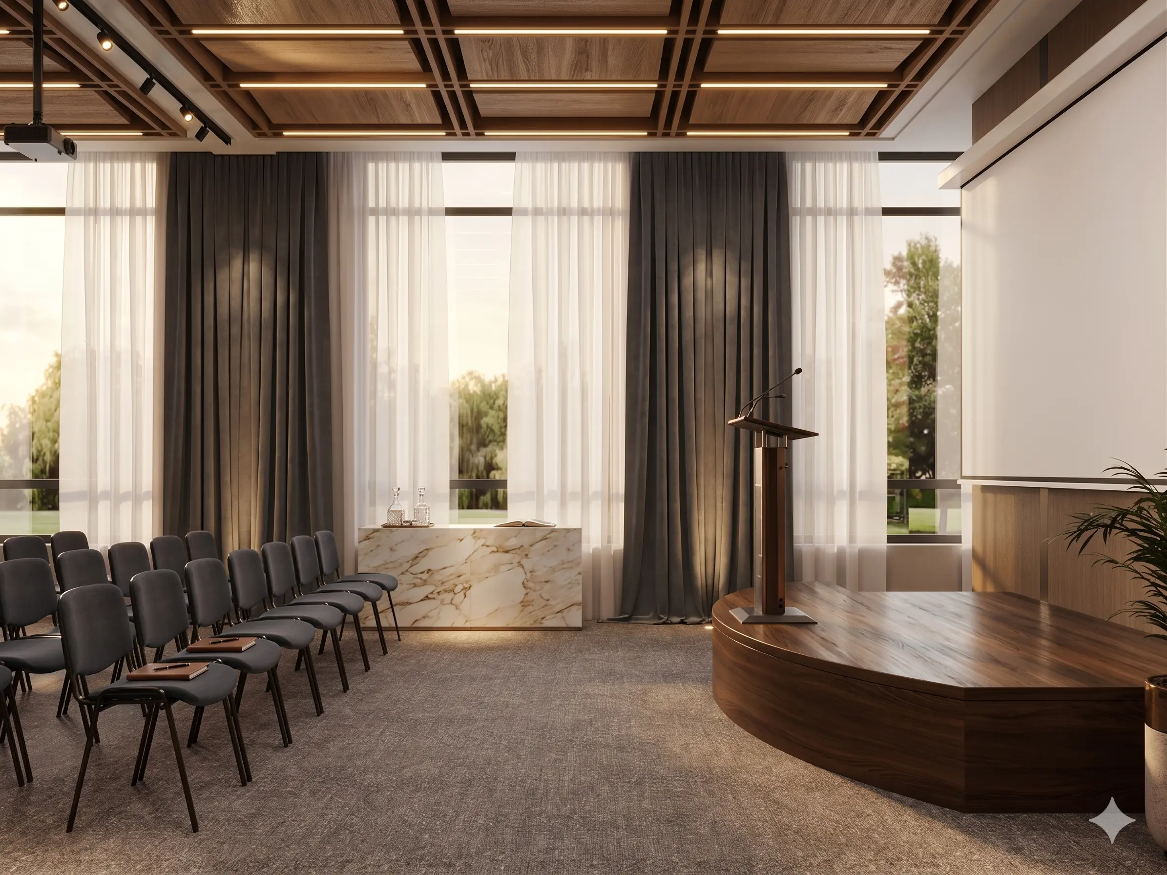 Conference hall at ASKA Resort & SPA