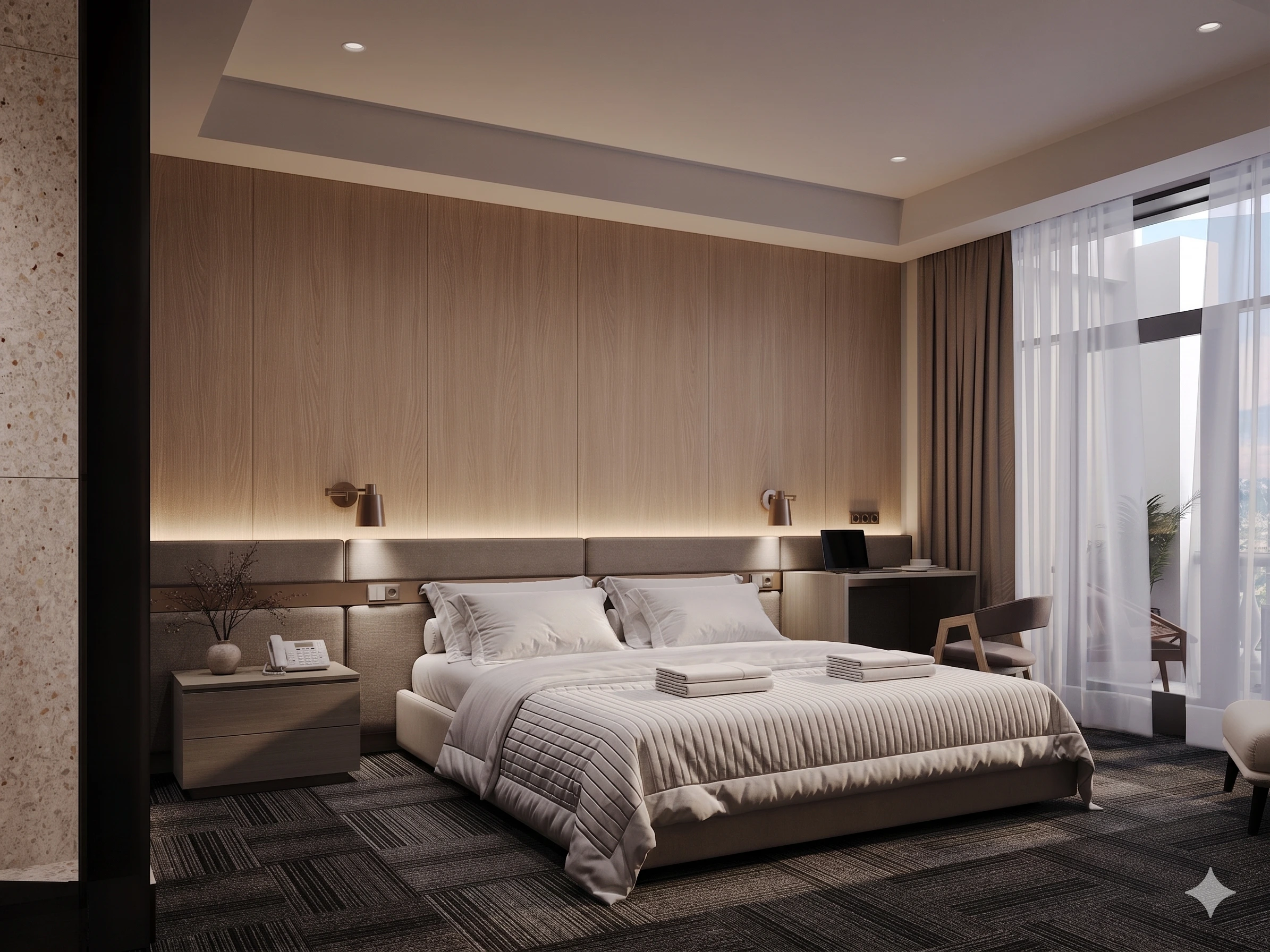 Standard room with balcony